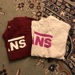 VANS lot of 2